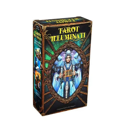 HOT 400 Style Tarot Cards Oracle Golden Art Nouveau the Green Witch Universal Celtic Thelema Steampunk Tarot Board Deck Games
