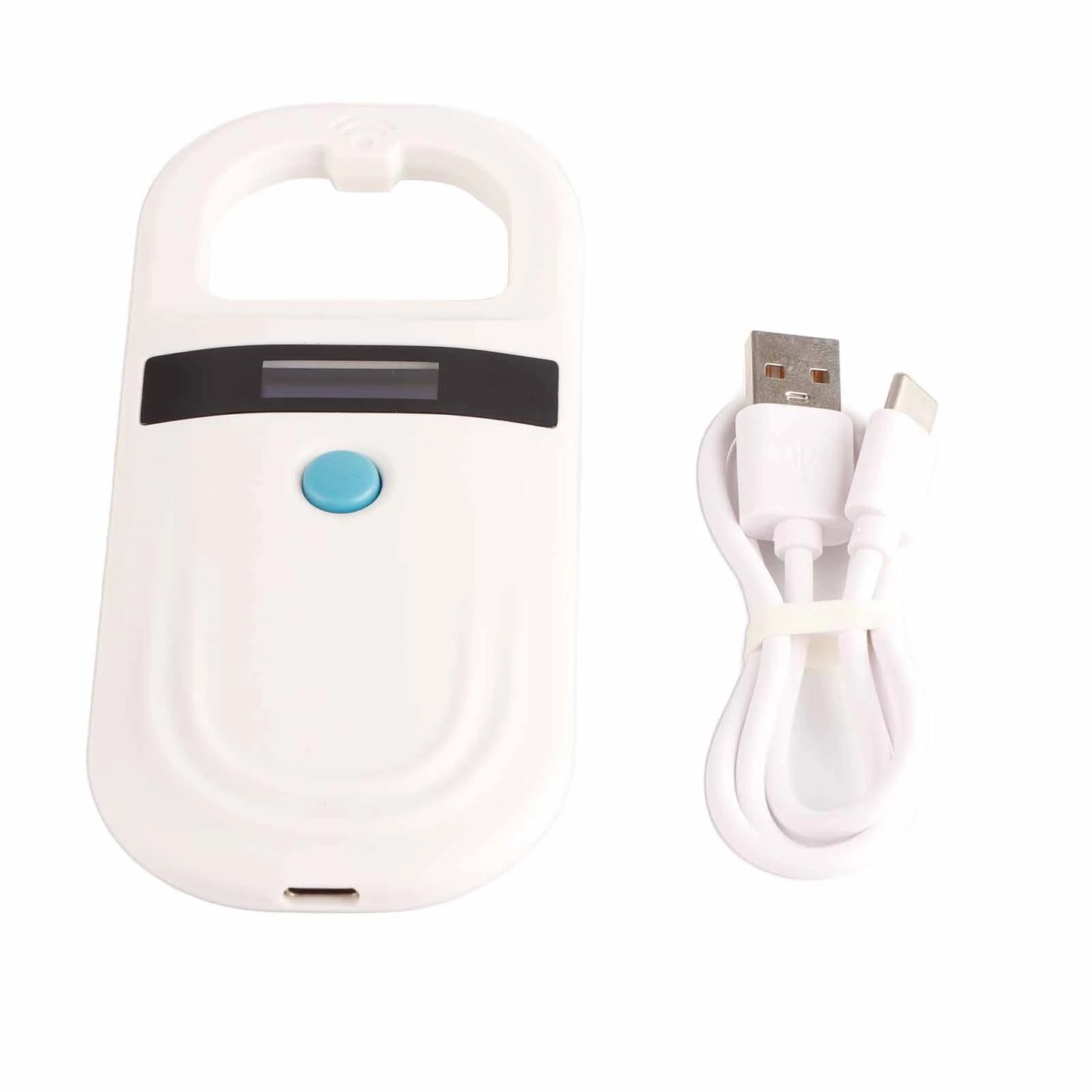 Rechargeable Animal Chip ID Scanner OLED Display Pet Tag Scanner USB Microchip Scanner with Alarm