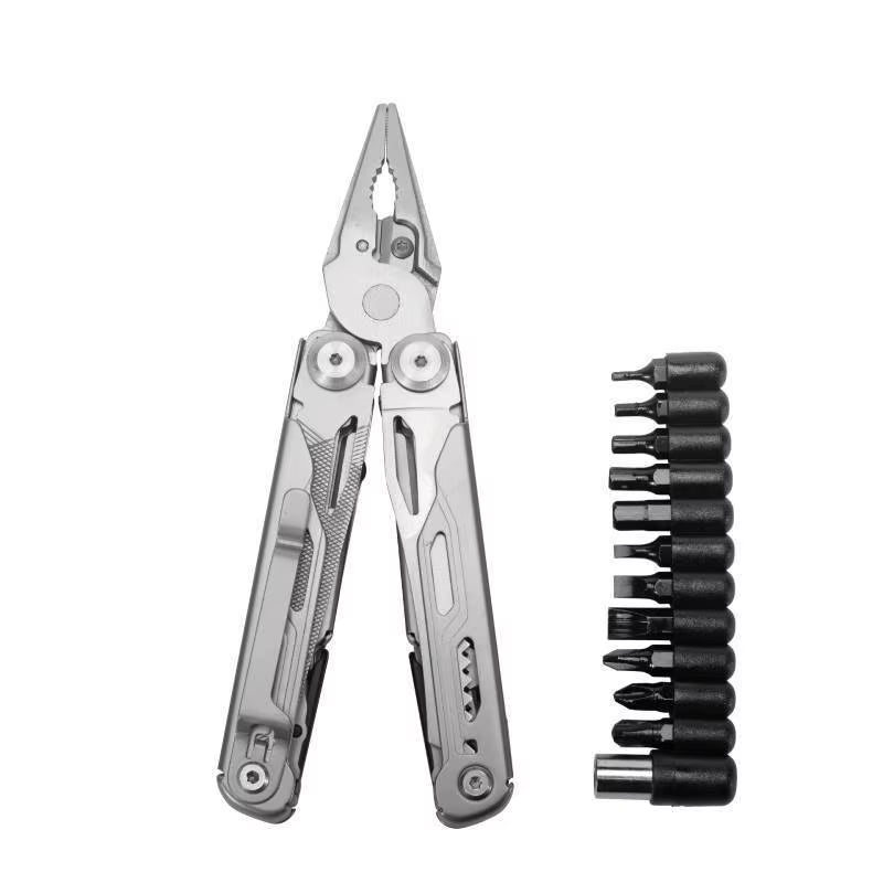 Daicamping DL10 Pocket Multi-Function Folding Knife and Plier Tool Set for Outdoor EDC and Survival Gear