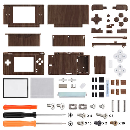 Replacement Full Housing Shell for Nintendo DS Lite, Case Cover with Buttons, Screen Lens for NDSL - Single Series