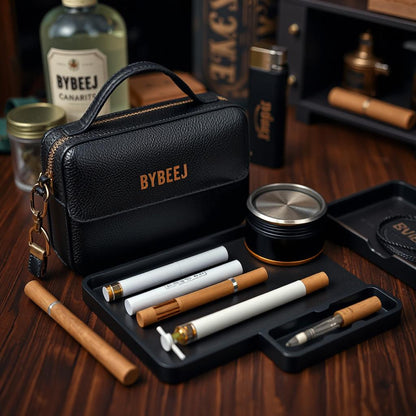 BYBEEJ Premium Smell-Proof Travel Case – Stylish & Durable Odor-Proof Storage Bag with Secure Zipper & Elegant Design