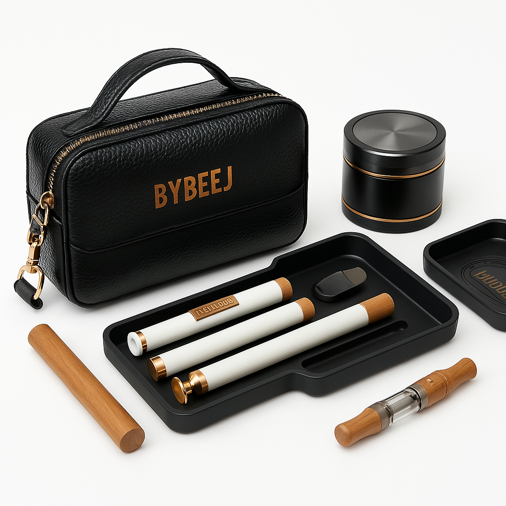 BYBEEJ Premium Smell-Proof Travel Case – Stylish & Durable Odor-Proof Storage Bag with Secure Zipper & Elegant Design