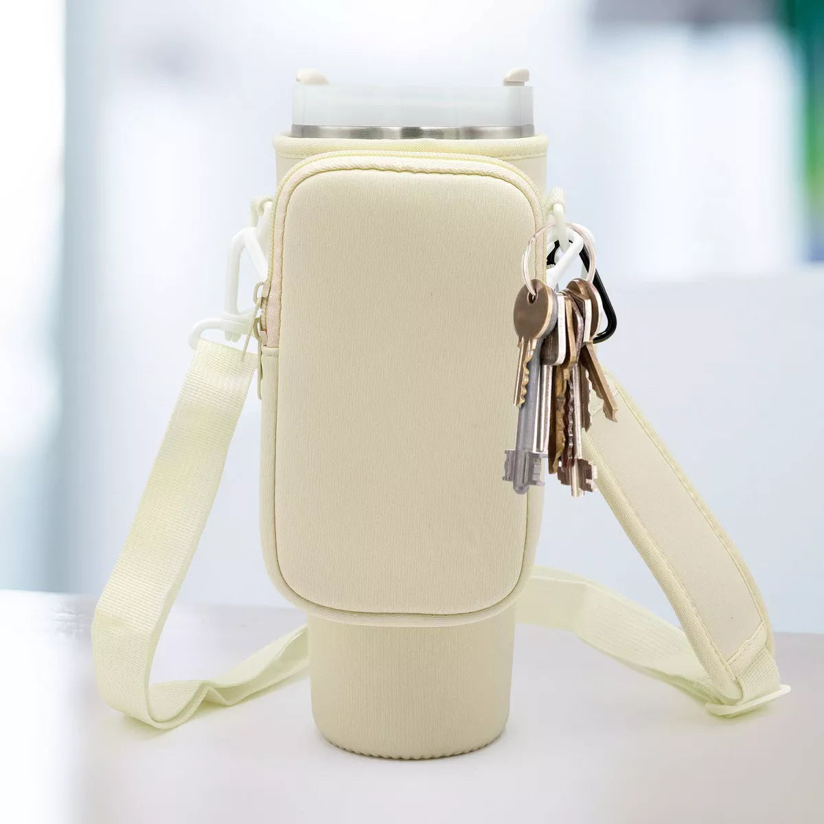 Paucax Professional Storage Bag with Phone Pocket for 40/48 Oz - Optimal and Secure Solution