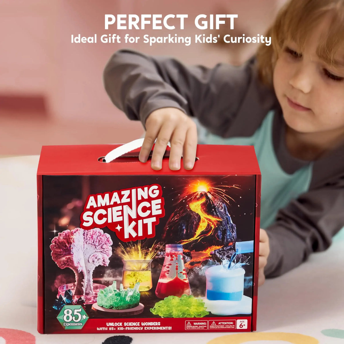 Joyfy Science Kits for Kids: 85+ STEM Educational Experiment Toys - Perfect Christmas and Birthday Gifts for Boys and Girls Ages 6-12