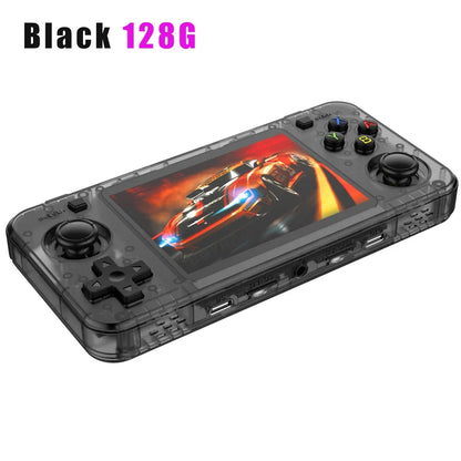 New R36H Retro Handheld Console Open-Source Linux System Classic Game Consoles 3.5 Inch IPS Screen 64G Portable Video Player