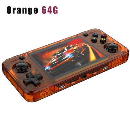 New R36H Retro Handheld Console Open-Source Linux System Classic Game Consoles 3.5 Inch IPS Screen 64G Portable Video Player