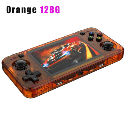 New R36H Retro Handheld Console Open-Source Linux System Classic Game Consoles 3.5 Inch IPS Screen 64G Portable Video Player