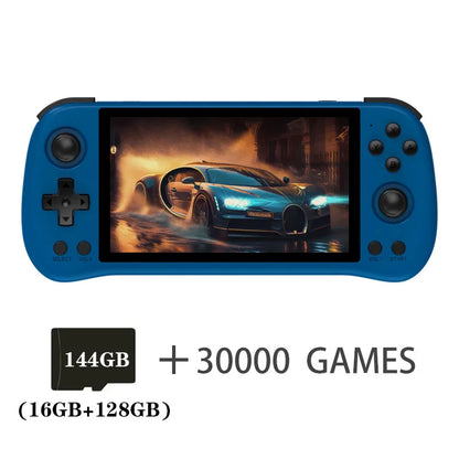 X55 5.5 INCH 1280*720 IPS Screen RK3566 Handheld Game Console Open-Source Retro Console Children'S Gifts