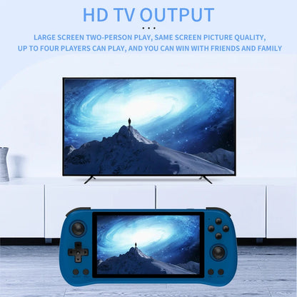 X55 5.5 INCH 1280*720 IPS Screen RK3566 Handheld Game Console Open-Source Retro Console Children'S Gifts