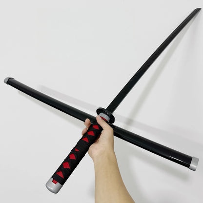 40-Inch Bamboo Demon Slayer Katana - Authentic Anime Cosplay Large Ninja Sword Replica Gift