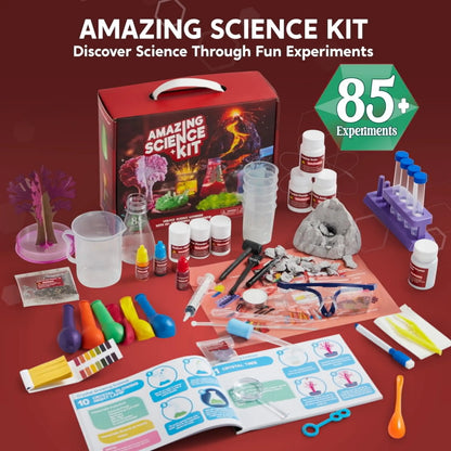 Joyfy Science Kits for Kids: 85+ STEM Educational Experiment Toys - Perfect Christmas and Birthday Gifts for Boys and Girls Ages 6-12