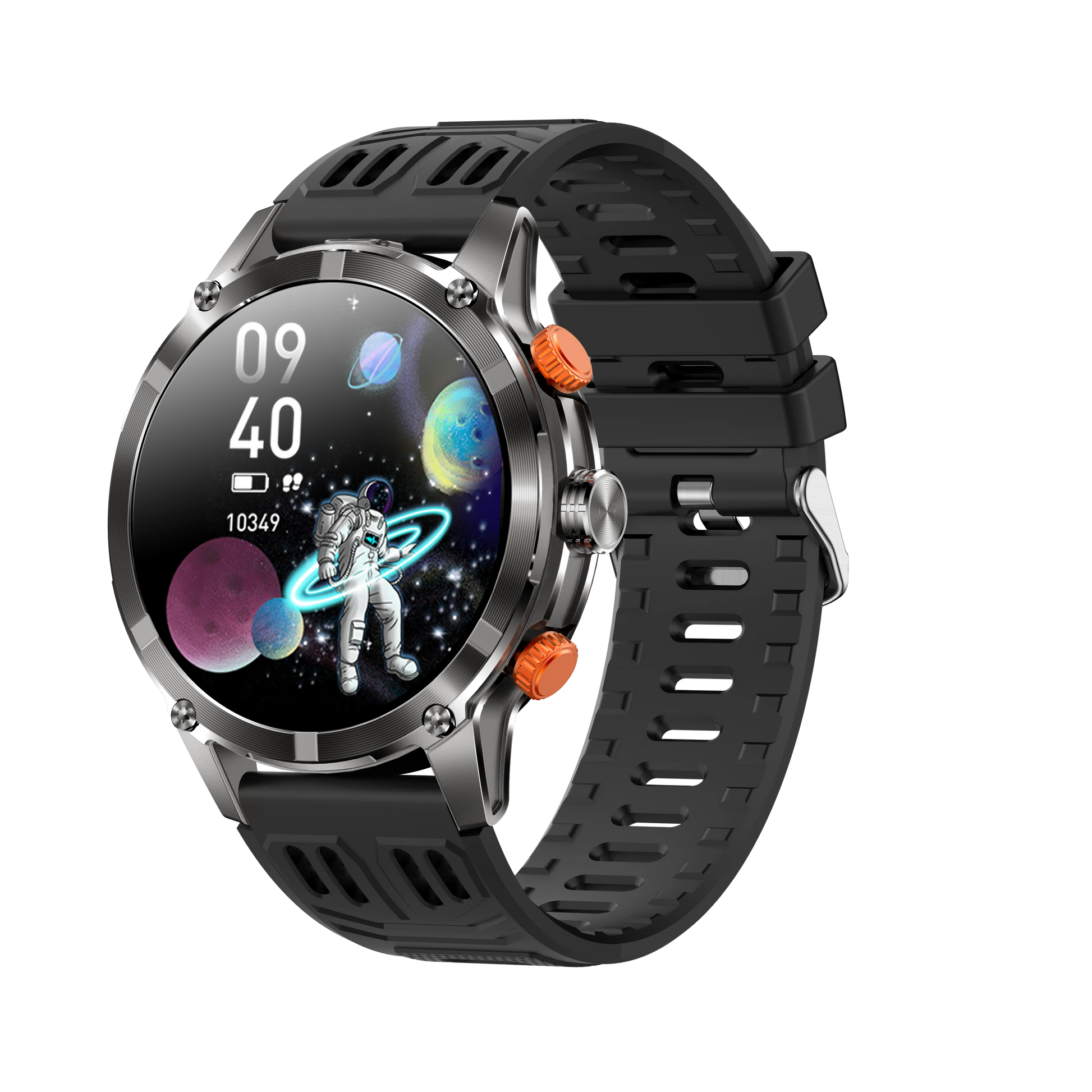 CF55 Smart Watch Men Outdoor Sport Fitness Tracker Large Screen LED Smartwatch 1.7Inch BT Calling Health Monitoring Smartwatches