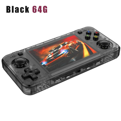 New R36H Retro Handheld Console Open-Source Linux System Classic Game Consoles 3.5 Inch IPS Screen 64G Portable Video Player