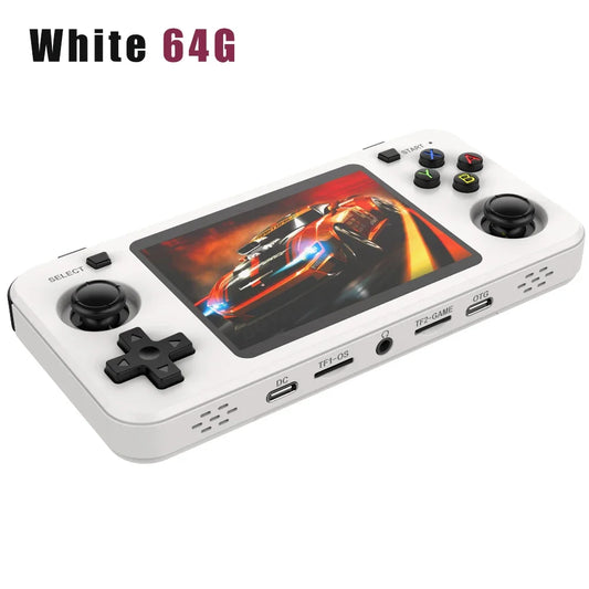 New R36H Retro Handheld Console Open-Source Linux System Classic Game Consoles 3.5 Inch IPS Screen 64G Portable Video Player
