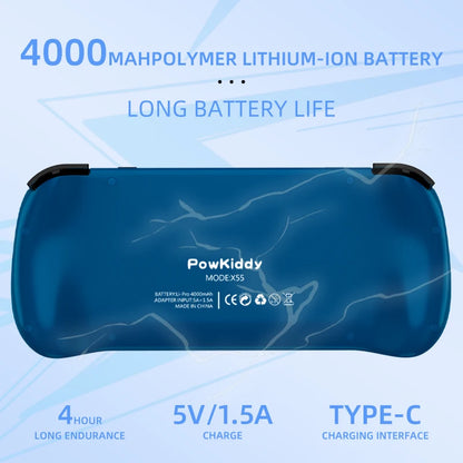 X55 5.5 INCH 1280*720 IPS Screen RK3566 Handheld Game Console Open-Source Retro Console Children'S Gifts