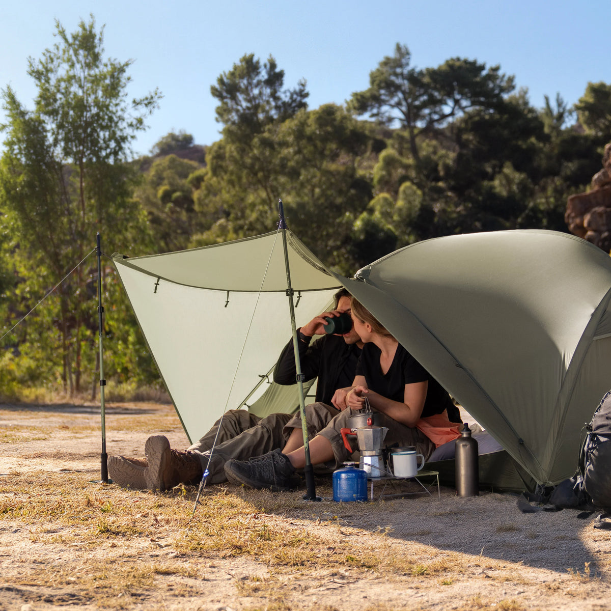 Naturehike Mongar PRO Ultralight Waterproof Tent for 1-3 Persons - 20D Nylon Camping and Backpacking Solution