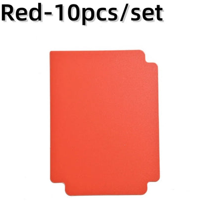 10Pcs/Set Multicolor PP Card Divider Board Game Accessories
