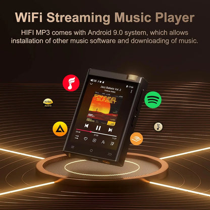 16GB/80GB Hi-Fi MP3 Player with Bluetooth and Wi-Fi, Oilsky Lossless DSD High-Resolution Digital Audio, Expandable Up to 1TB