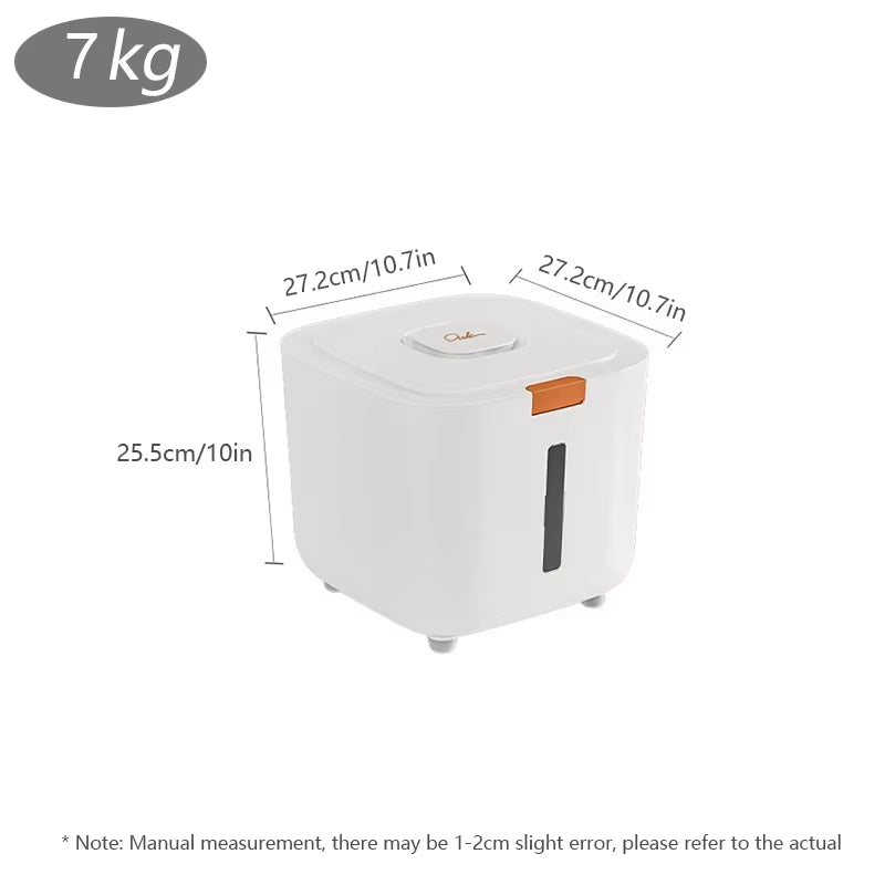 Pet Food Storage Barrel Large Storage Barrel Food Sealed Moisture-Proof Cat Food Barrel Storage Cat Food Dog Food Barrel Pet Foo