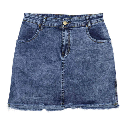 Mini Skirt Women'S Wash Mini Female Short Skirts Summer Women'S Sexy Denim Skirt Skirts for Women Knee Length Casual