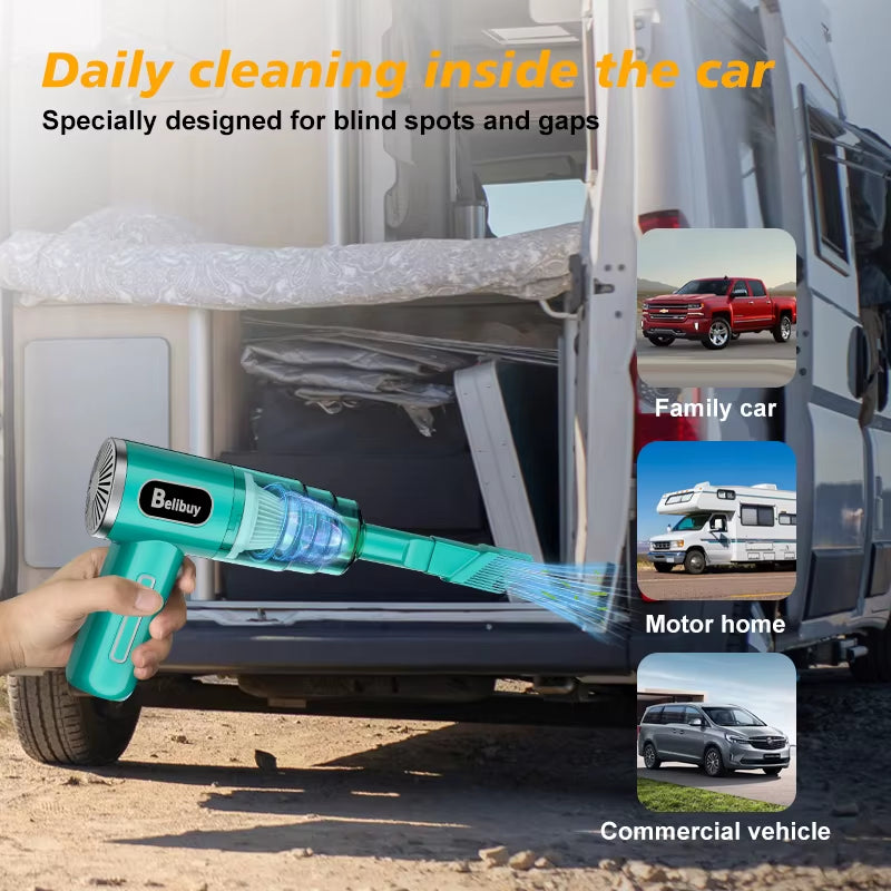ABS Wireless Vacuum Cleaner Appliance Portable Powerful Handheld Vacuum Cleaner, Suitable for Cleaning Sofas Carpets and Debris
