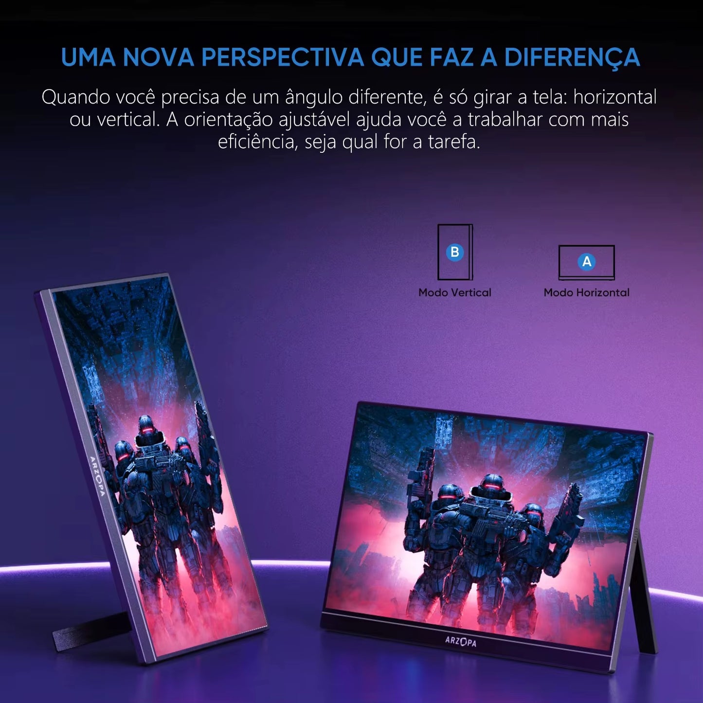 ARZOPA 16.1" 144Hz 100% Srgb 1080P FHD Portable Gaming Monitor HDR External Second Screen for Switch, Xbox,Ps5,Laptop,Pc,Z1Fc
