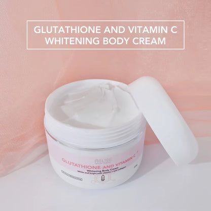 AILKE Glutathione and Vitamin C Skincare Set: Whitening Lotion, Moisturizing Cream, Lightening Soap, Spa Oil, and Glowing Body Cream