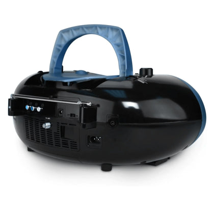 Emerson 7" Bluetooth DVD Boombox W AMFM Radio, Stereo Speakers & Multi-Media