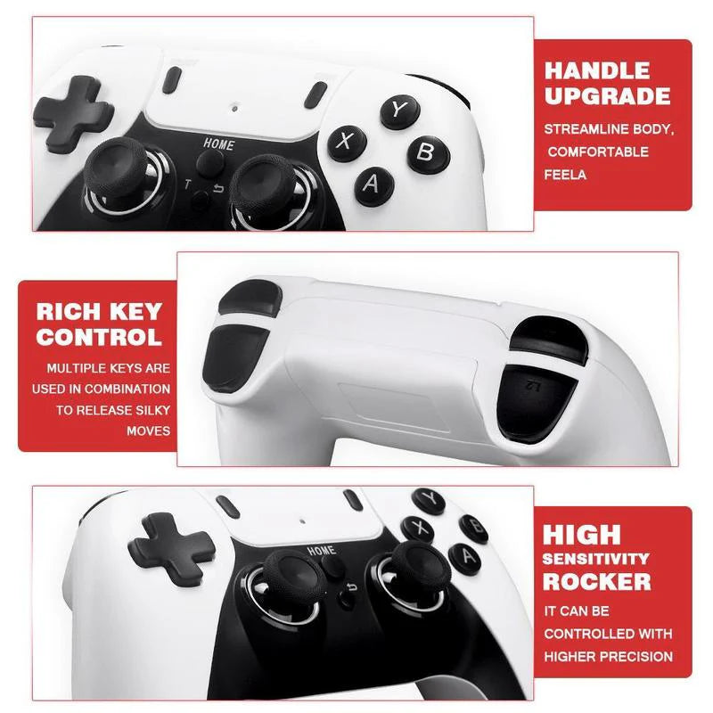  Video Gamepad Console, 2.4G Dual Wireless Game Controller, Support 4K Game Graphics, over 42,000 Classic Retro Games, Best Christmas Gift for Boys!