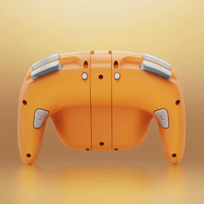 NYXI Wizard  Joystick Wireless Game Controller Orange Gamepad with RGB Lights for Nintendo Switch PC Controller