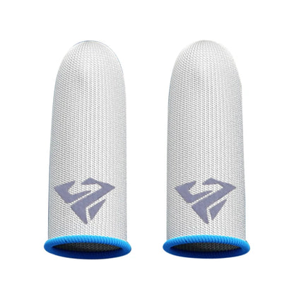 2 Pcs Mobile Game Fingertip Gloves Sweatproof Anti-Slip Touch Screen Finger Sleeve Breathable Gaming Fingertip Cover for Gamer
