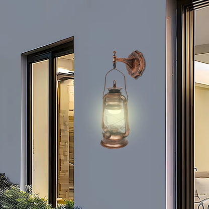 Wall Light Outdoor Outdoor Lamp Antique Hanging Outdoor Lanterns Suitable for Indoor and Outdoor Lighting Yards Facades Bronze