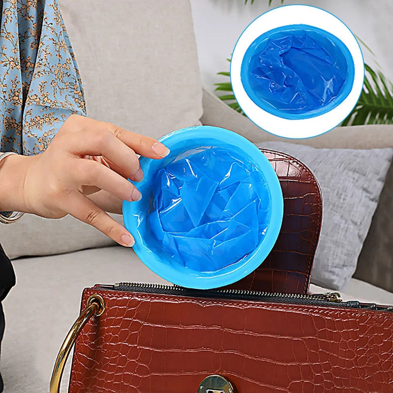 10-Pack 1000ML Disposable Travel Bags for Motion Sickness and Emergency Use