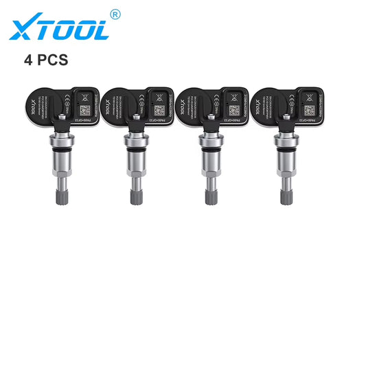 XTOOL TS100PRO 2-in-1 TPMS Sensor - 315MHz & 433MHz Automotive Tire Repair and Programming Tool (4 PCS)