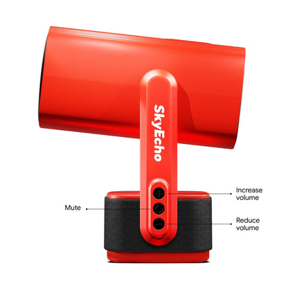  Freeone Portable Speaker Projector Android OS Wi-Fi 6 Auto-Focus Built-In-270° Rotation Stand 350 ANSI Lumens Bluetooth 5.2 Auto-Keystone Correction Netflix Youtube Ceiling Projector EVA Storage Bag EU Plug Global Version