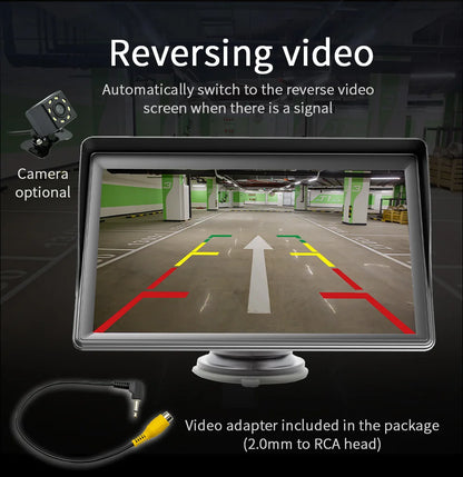 Universal 7" HD Portable Car MP5 Wireless Android Auto/Carplay BT Mirrorlink Car Player Remote Control Cat Stereo