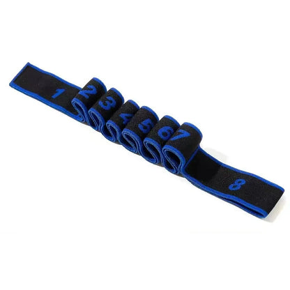 1Pc Stretching Strap with Loops - Non Elastic Stretch Band for Physical Therapy, Yoga Strap for Stretching Equipment, Stretch Bands for Exercise and Flexibility - Fascia, Hamstring & Leg Stretcher Belt