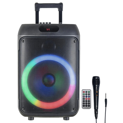 IQ Sound 12-Inch Portable Bluetooth Party Speaker