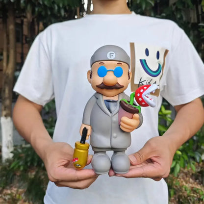 Anime Super Marios Killer Not Too Cold Series Action Figure Toys Bowser Figures Toy Model for Kids Birthday Collectible Gifts