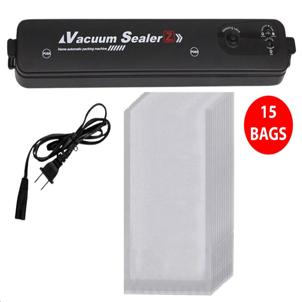 Vacuum Sealer Machine Food Preservation Storage Saver Automatic with Seal Bag