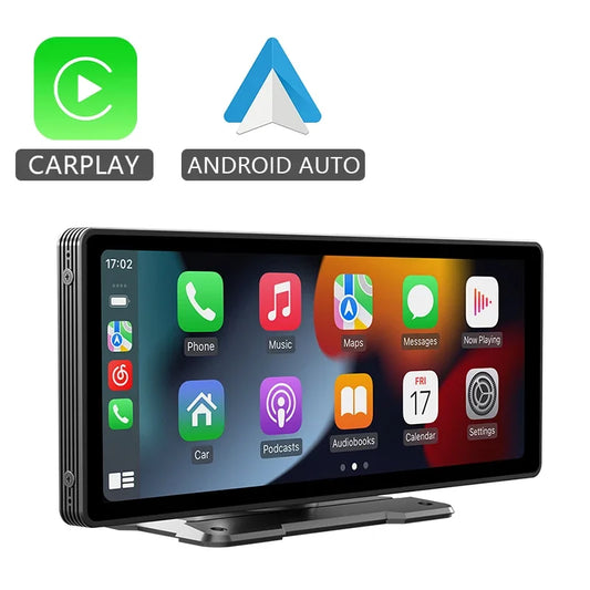 10.26” Carplay Android Auto Car Radio Multimedia Video Player IPS Touch Screen with AUX USB Support Rearview Camera