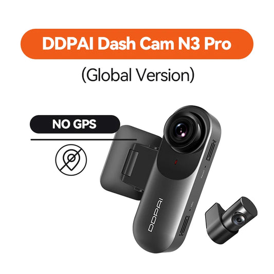 Mola N3 Pro Dash Camera Driving Vehicle Cam Wifi Smart Connect Car Recorder 2.5K Car DVR Dash Camera