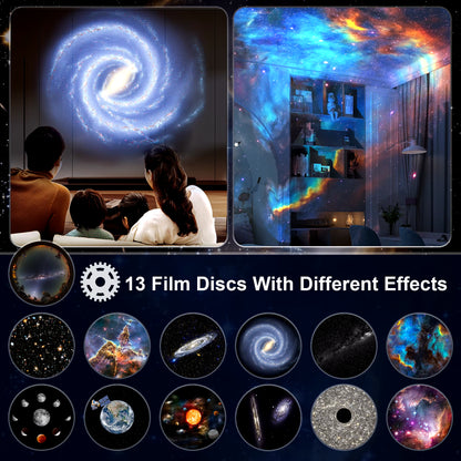 Galaxy Projector, Planetarium Star Projector Realistic Starry Sky Night Light ,Solar System Constellation Moon for Kids Bedroom