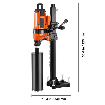 Succebuy 3000W/3200W Core Drill Machine with Diamond Stand for Rugged Concrete Drilling - Wet and Dry Use