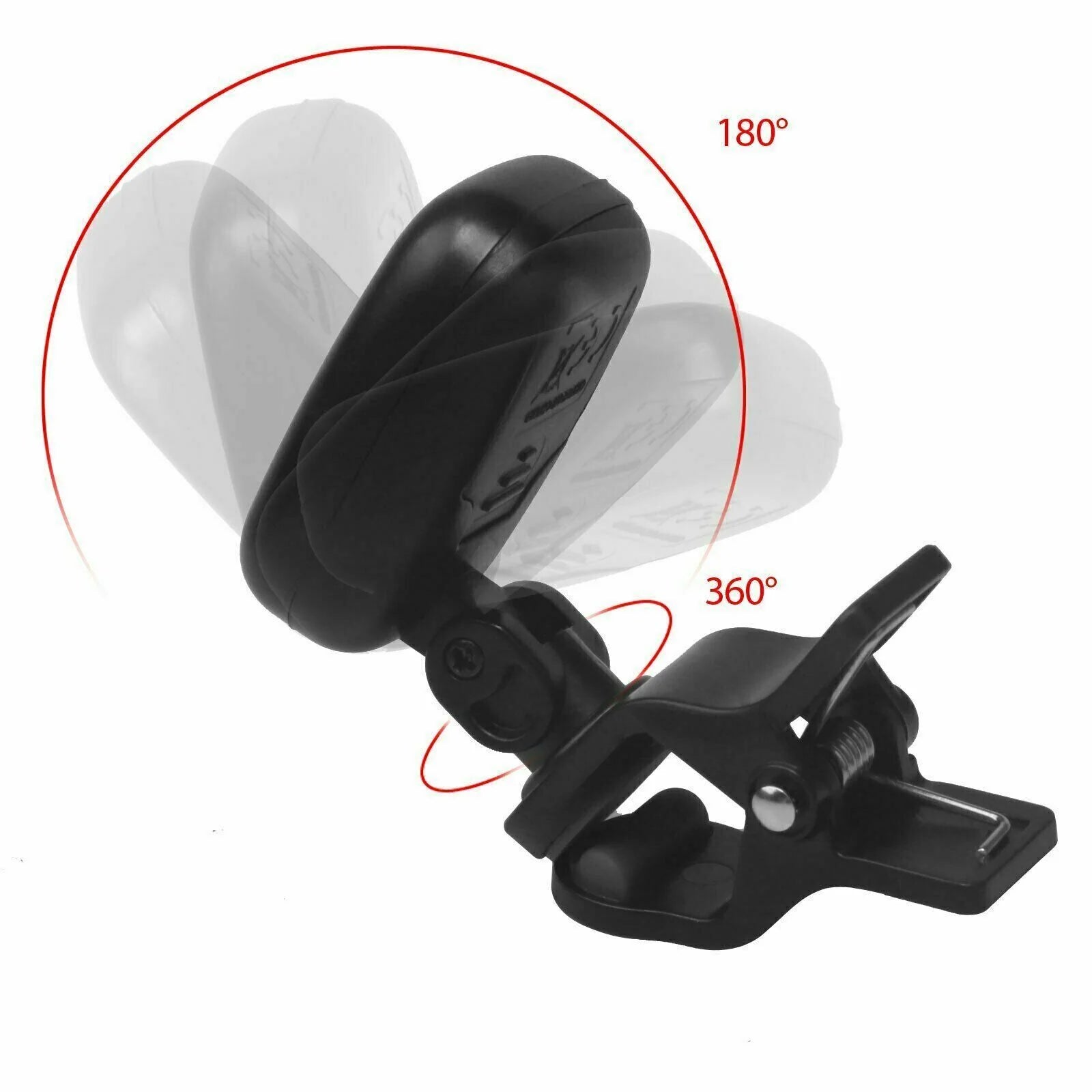 LCD Clip on Chromatic Acoustic Electric Guitar Bass Ukulele Banjo Violin Tuner