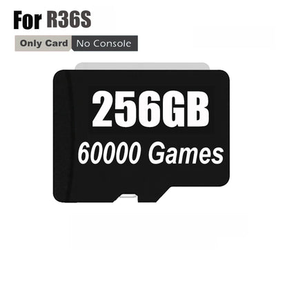 SD Card for R36S Retro Handheld Video Game Console Linux System ARKOS Portable Player 64GB 128GB 256GB Games