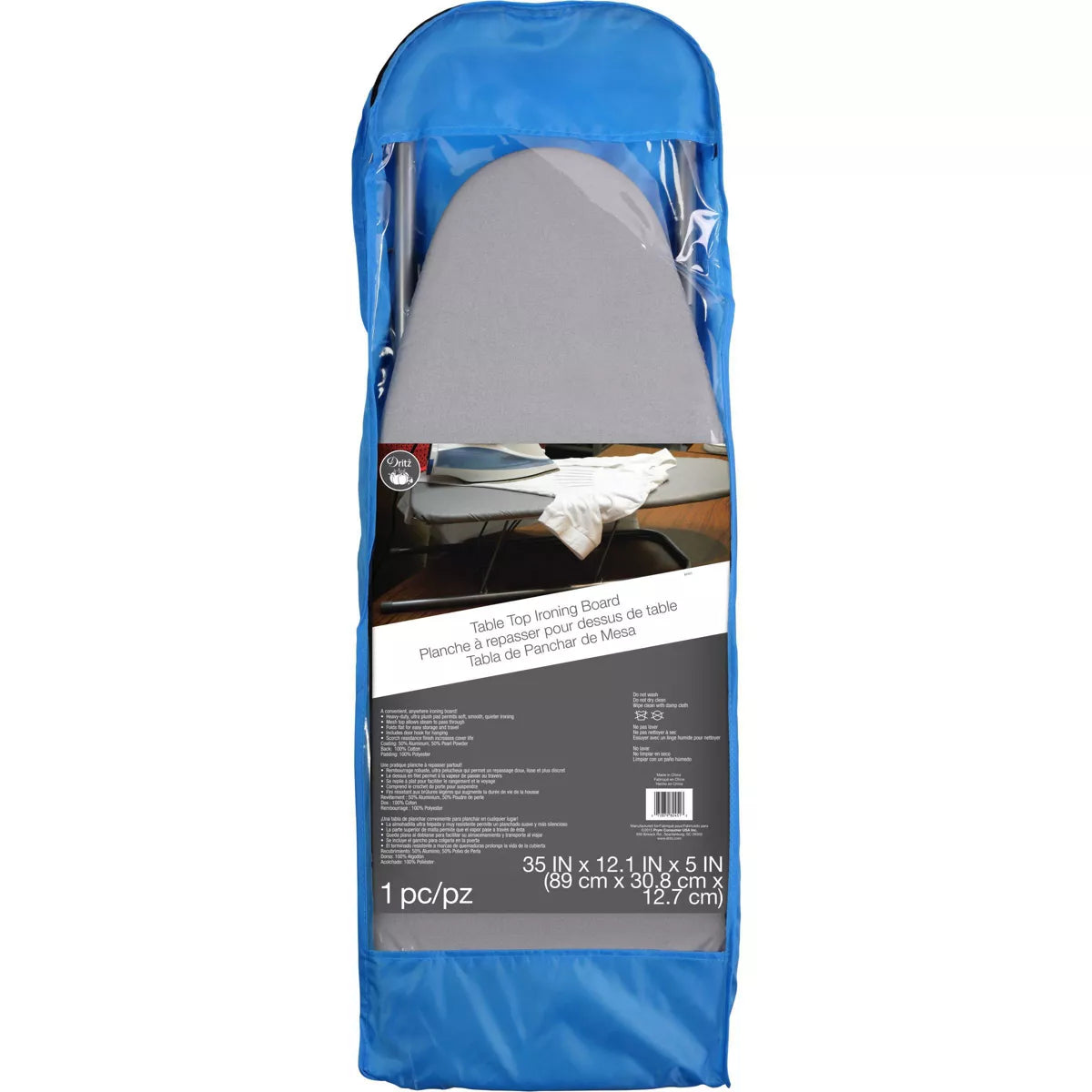 Compact Folding Tabletop Ironing Board