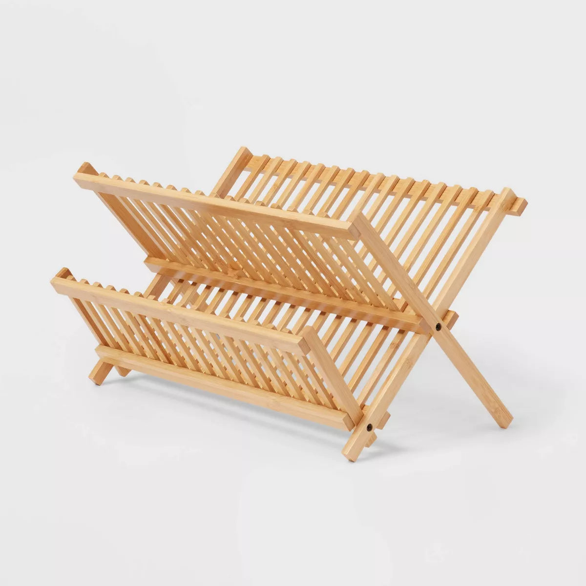Bamboo Drying Rack in Brown