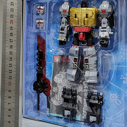 BPF 5IN1 Combination Transformation Toy G1 Dinosaur Dinoking Volcanicus Deformation Grimlock Swoop Sludge Slag Snarl Model Robot