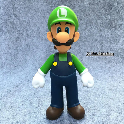 New Anime Large Size Bowser Figures PVC Bros Hat Can Take off Toy Model for Kids